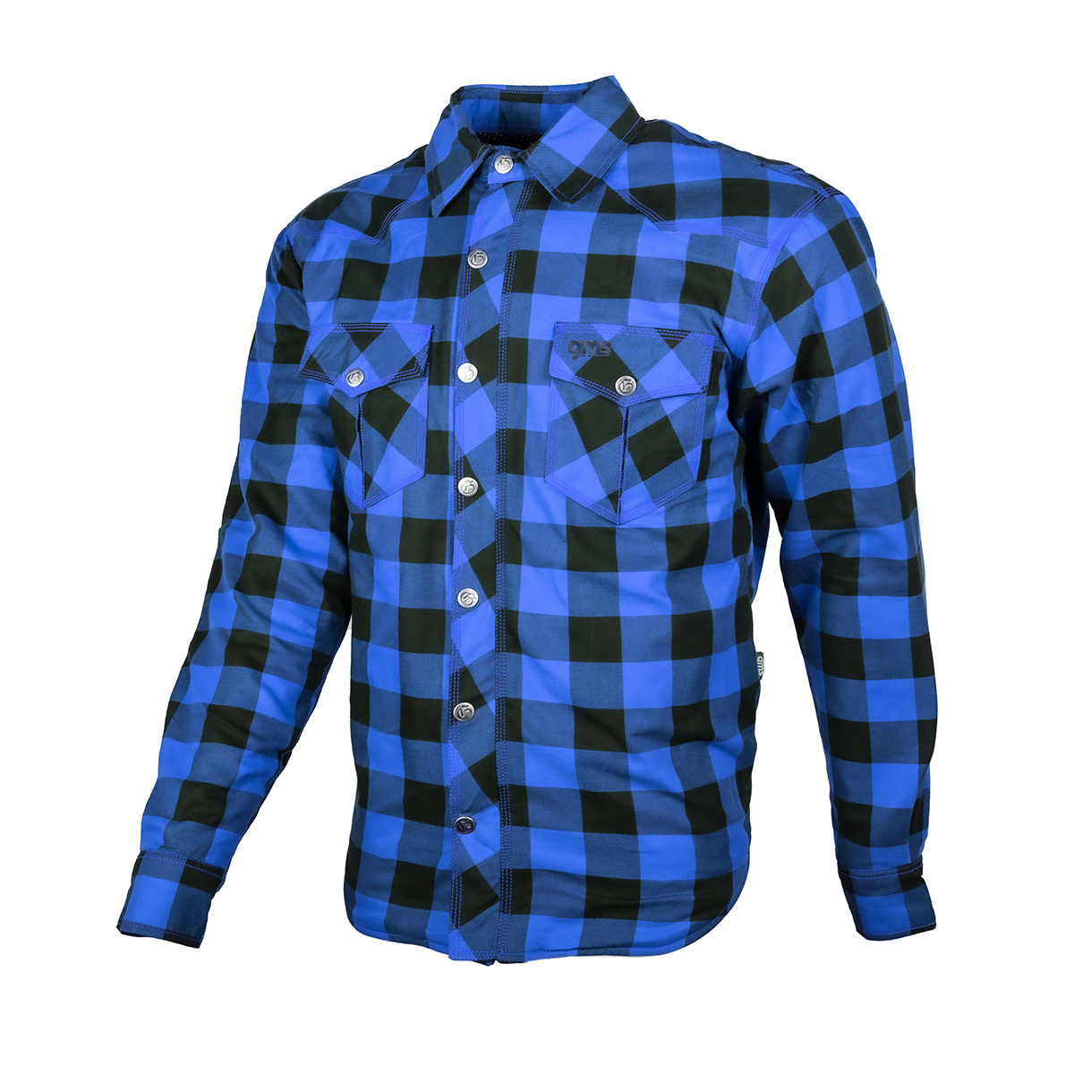 GMS Jaguar, Motorhoodie heren, Blauw Zwart
