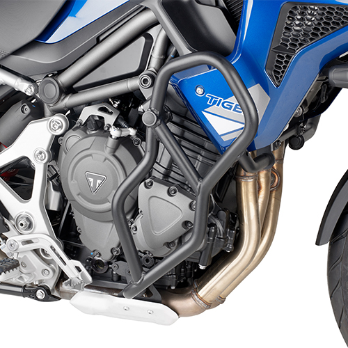 GIVI Pare-carter, Crash bars pour la moto, TN6422 Acier revêtu de poudre noire bas