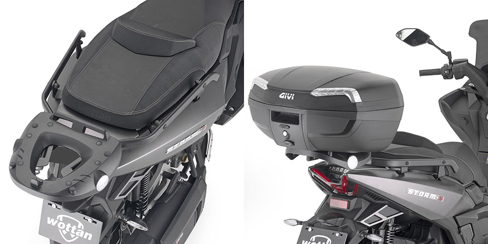 GIVI SR Topkofferhouder Monolock of Monokey, Motorspecifieke bagage, SR9580