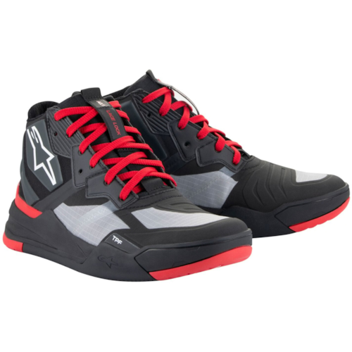 ALPINESTARS Speedflight Shoes, Motorschoenen, Zwart-Helder Rood-Wit