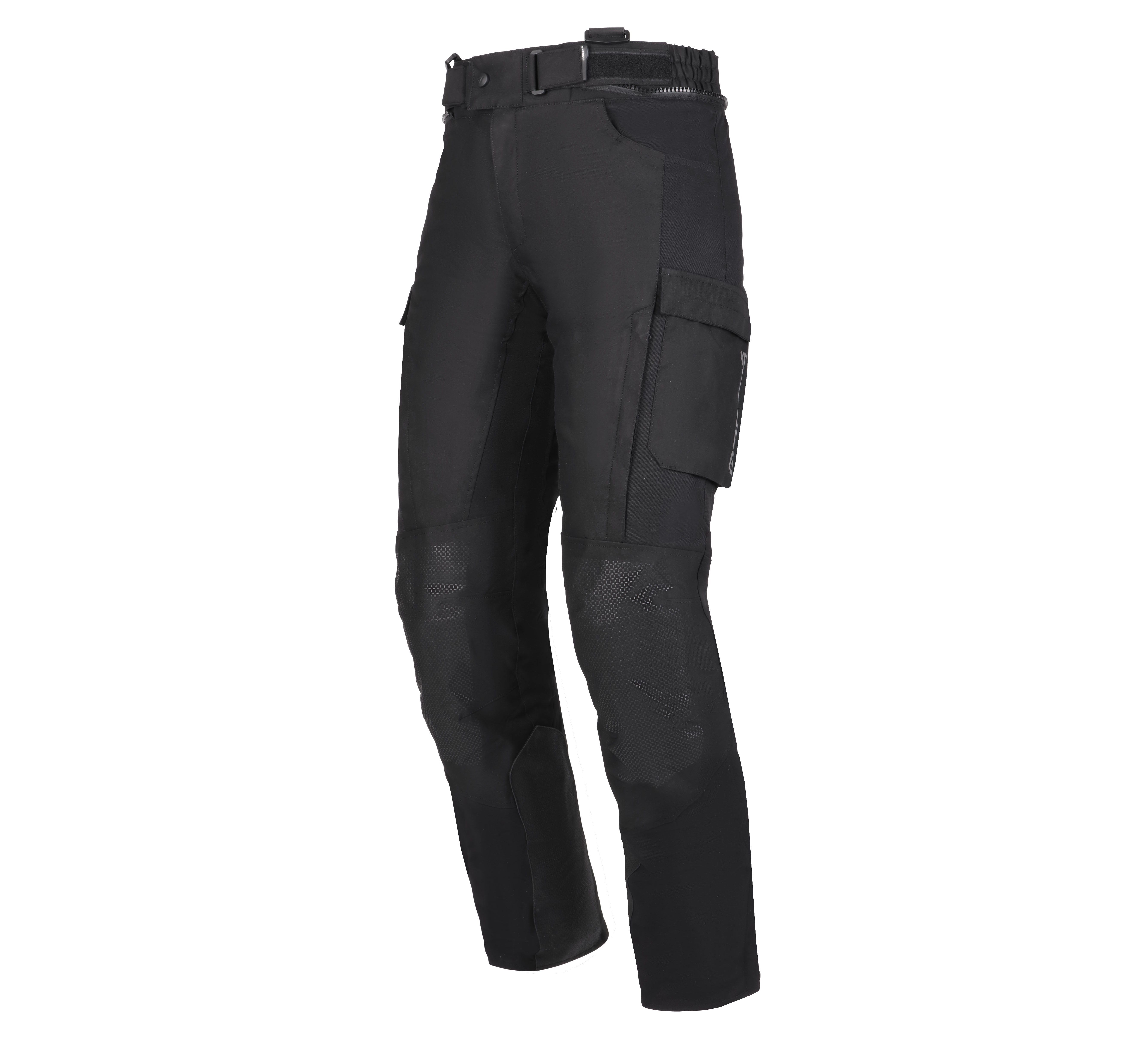 MODEKA Hydron Pants, Textiel motorbroek heren, Zwart Lang