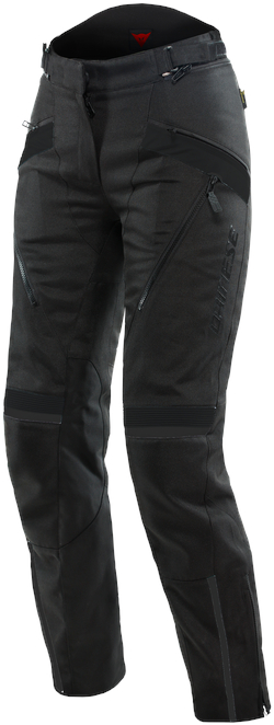 DAINESE Tempest 3 Lady D-Dry® Pants, Textiel motorbroek dames, Zwart Lang
