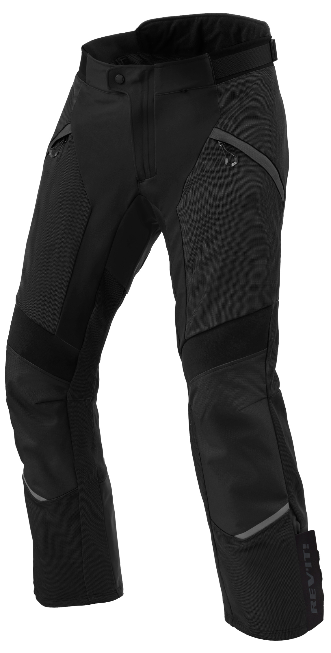 REV'IT! Airwave 4 pants, Doorwaai motorbroek heren, Zwart lang