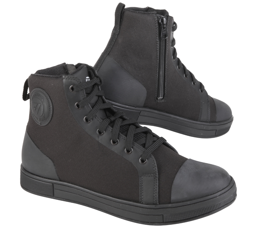 MODEKA Pierce, Men's motorcycle shoes, Zwart