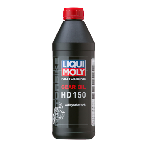 LIQUI MOLY Transmissieolie HD 150 synthetisch, voor de moto, 1L