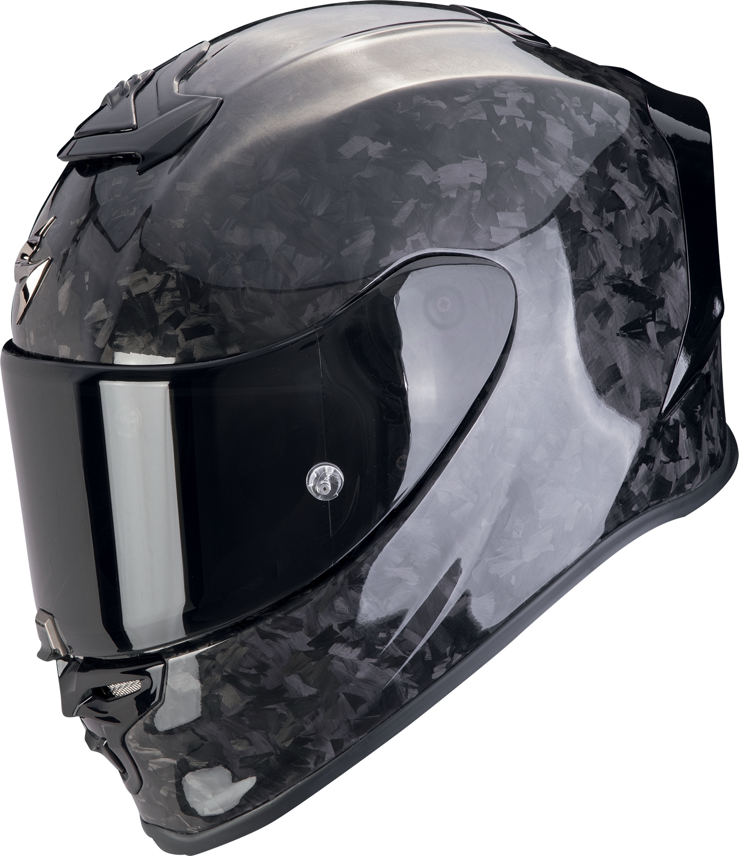 SCORPION EXO-R1 Evo Air Carbon Onyx, Integraalhelm, Zwart