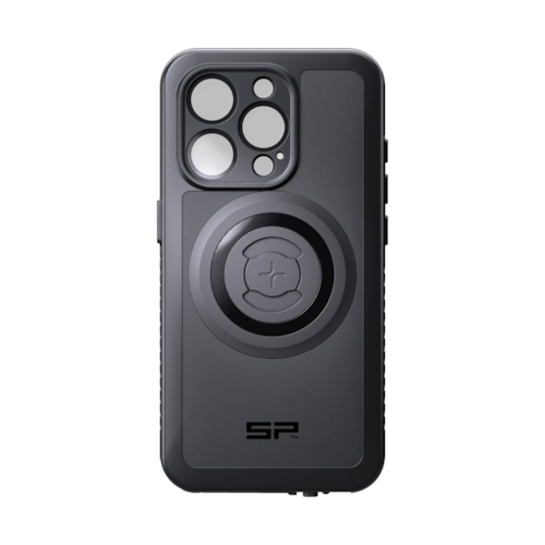 SP Connect Hoesje met screenprotector Geschikt voor iPhone 15 Pro Hoesje met screenprotector - SP Connect Xtreme Series - Telefoonhoes - Zwart