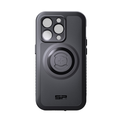 SP Connect Hoesje met screenprotector Geschikt voor iPhone 14 Pro Hoesje met screenprotector - SP Connect Xtreme Series - Telefoonhoes - Zwart