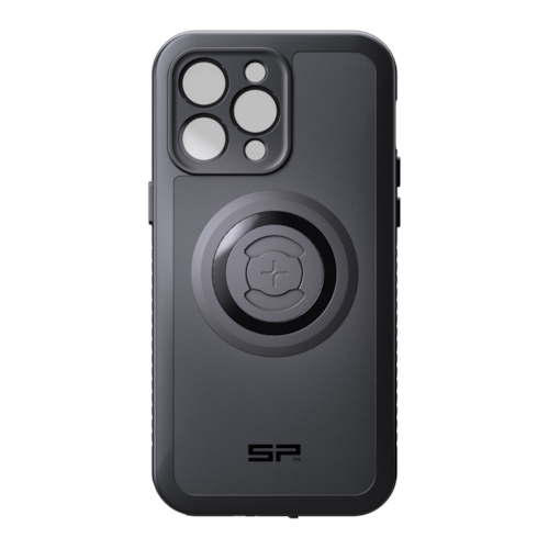 SP Connect Hoesje met screenprotector Geschikt voor iPhone 14 Pro Max Hoesje met screenprotector - SP Connect Xtreme Series - Telefoonhoes - Zwart