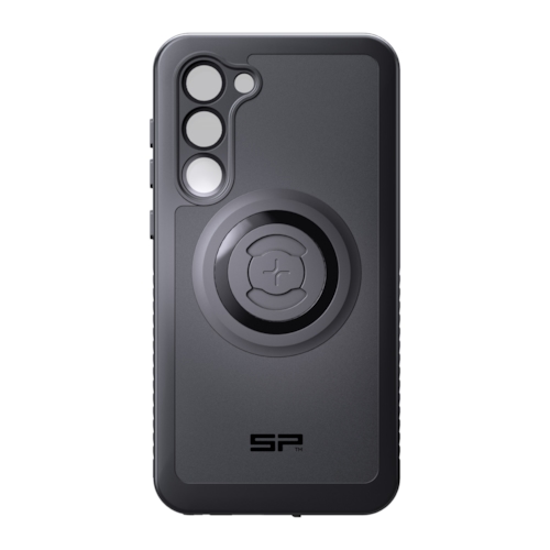 SP Connect Hoesje met screenprotector Geschikt voor Samsung Galaxy S23 Hoesje met screenprotector - SP Connect Xtreme Series - Telefoonhoes - Zwart