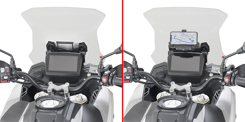 GIVI Accessoire steun, Accessoiresteun voor aan het stuur, FB9257