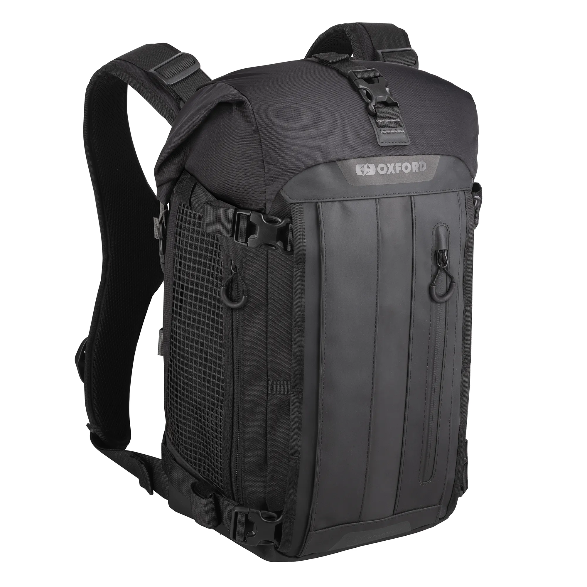 OXFORD Atlas B-20 Advanced Backpack, Motorrugzak, Zwart
