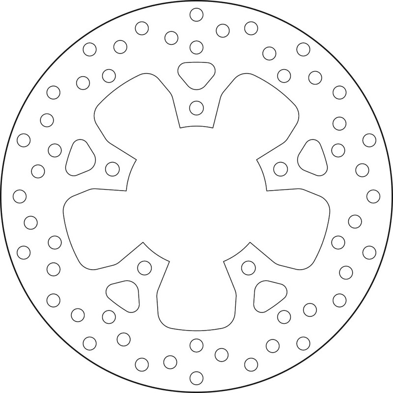 BREMBO Serie Oro brake disc, discs for motorcycles, fixed 68B407K5