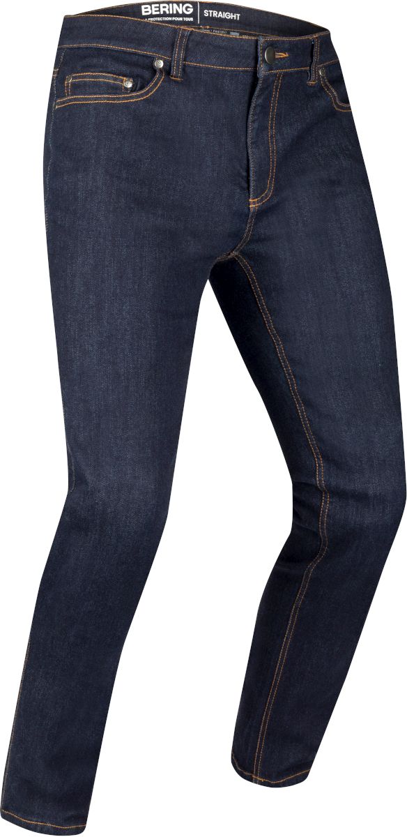 BERING Trust Straight, Motorjeans heren, Blauw