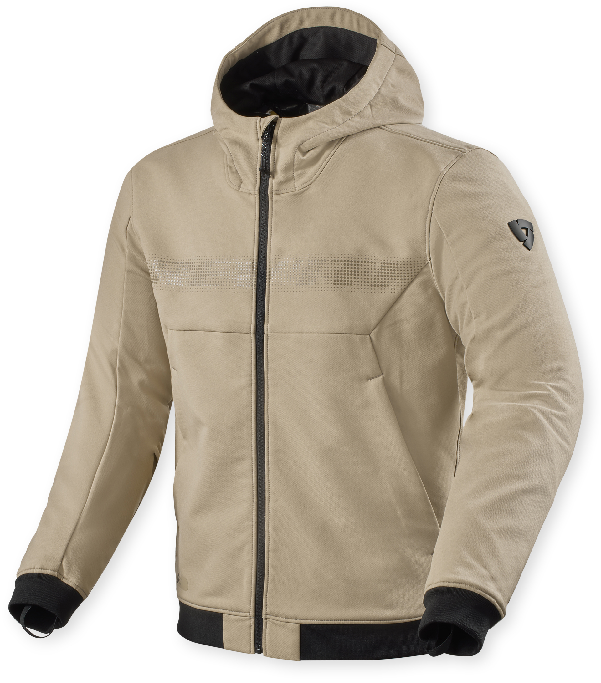 REV'IT! Parabolica 2 Jacket, Motorhoodie heren, Zand