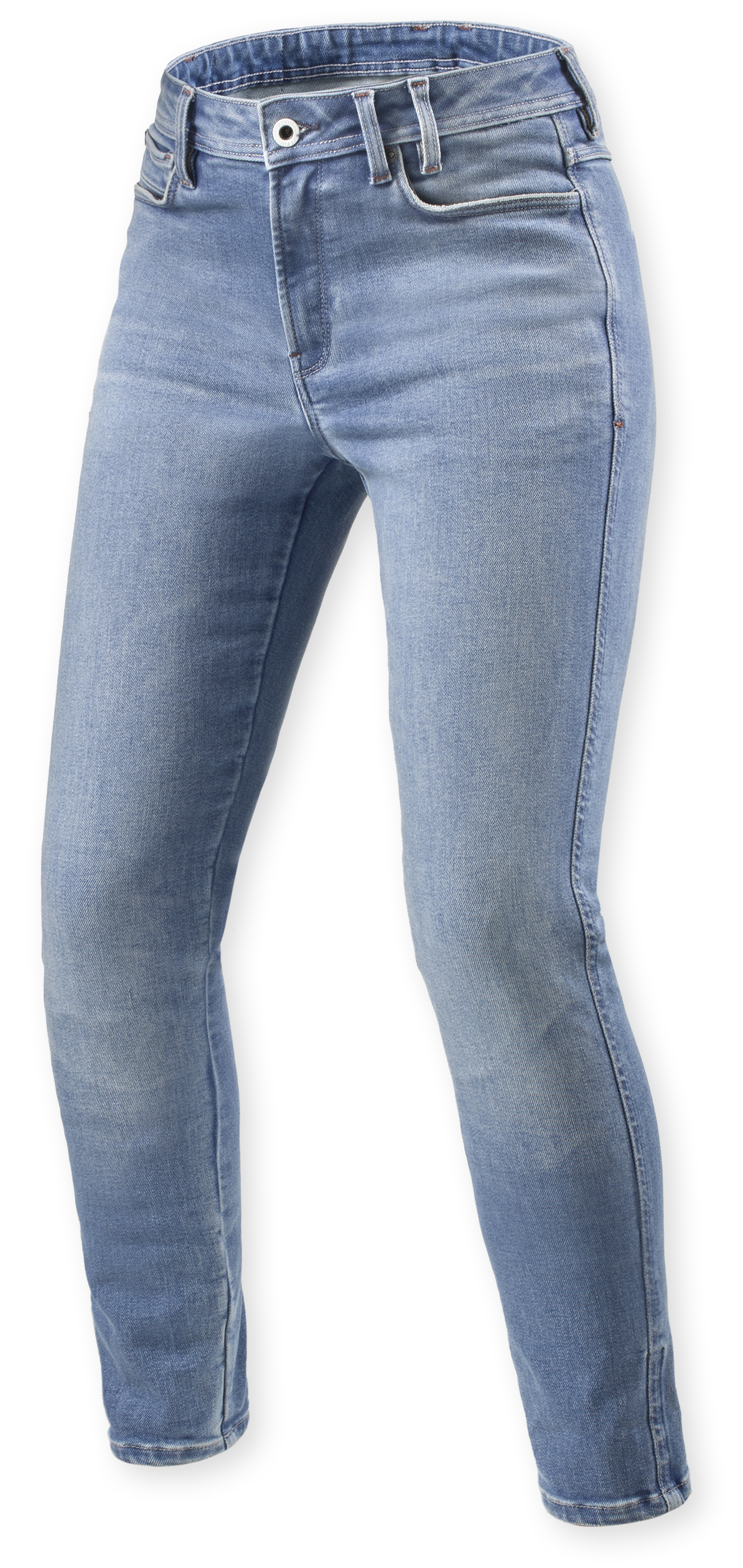 REV'IT! Shelby 3 Lady SK, Motorjeans dames, Lichtblauw lengte 30