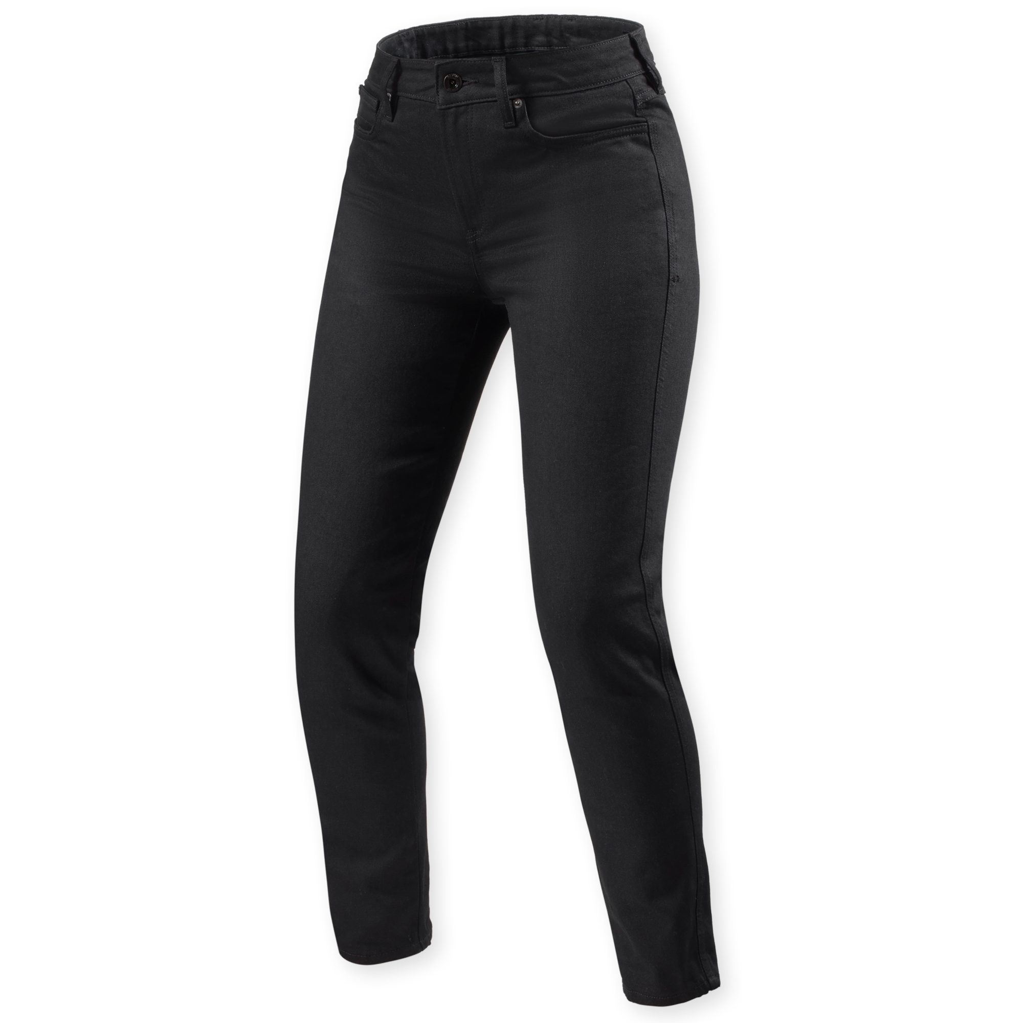 REV'IT! Marzia Lady SK, Women's motorcycle jeans, Black length 32