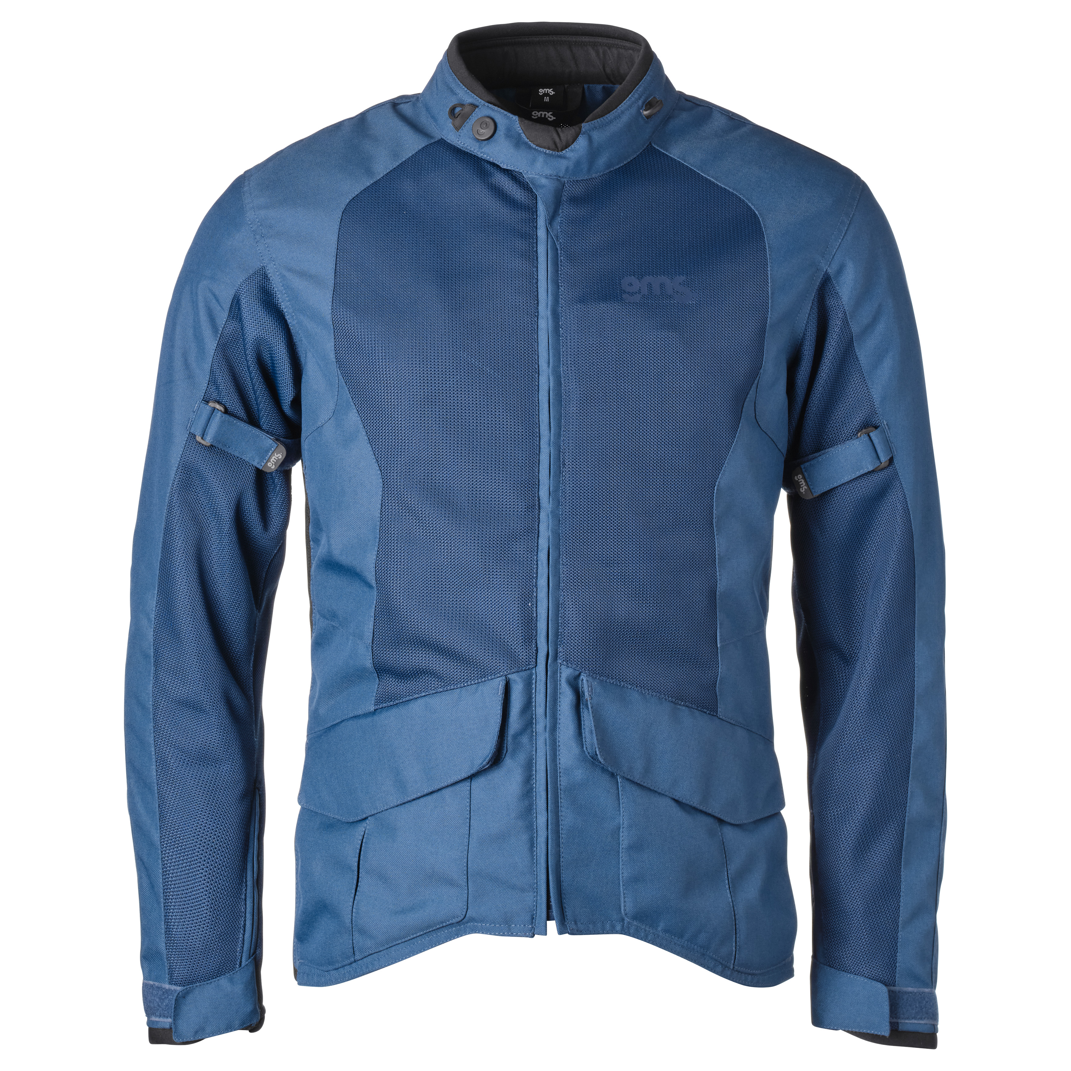 GMS FiftySix.7 Long, Doorwaai motorjas heren, Blauw