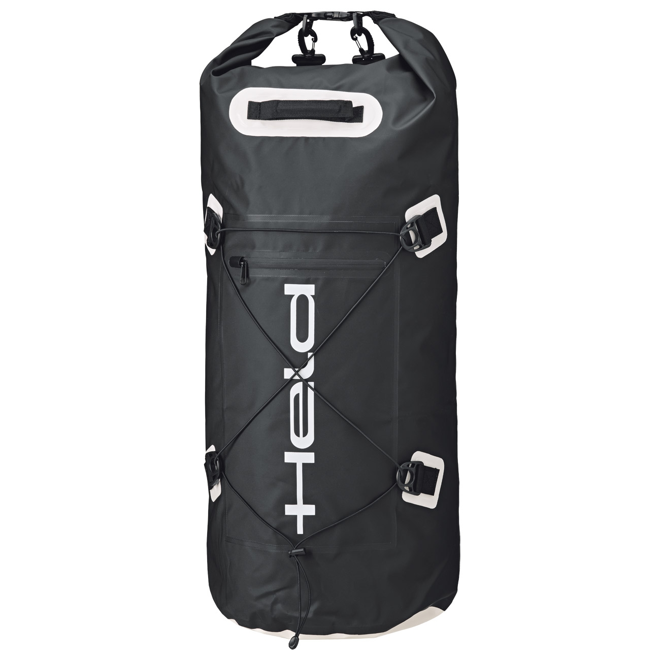 HELD Roll-Bag II, Zadel- en pakdragertassen voor op de moto, 90l Zwart