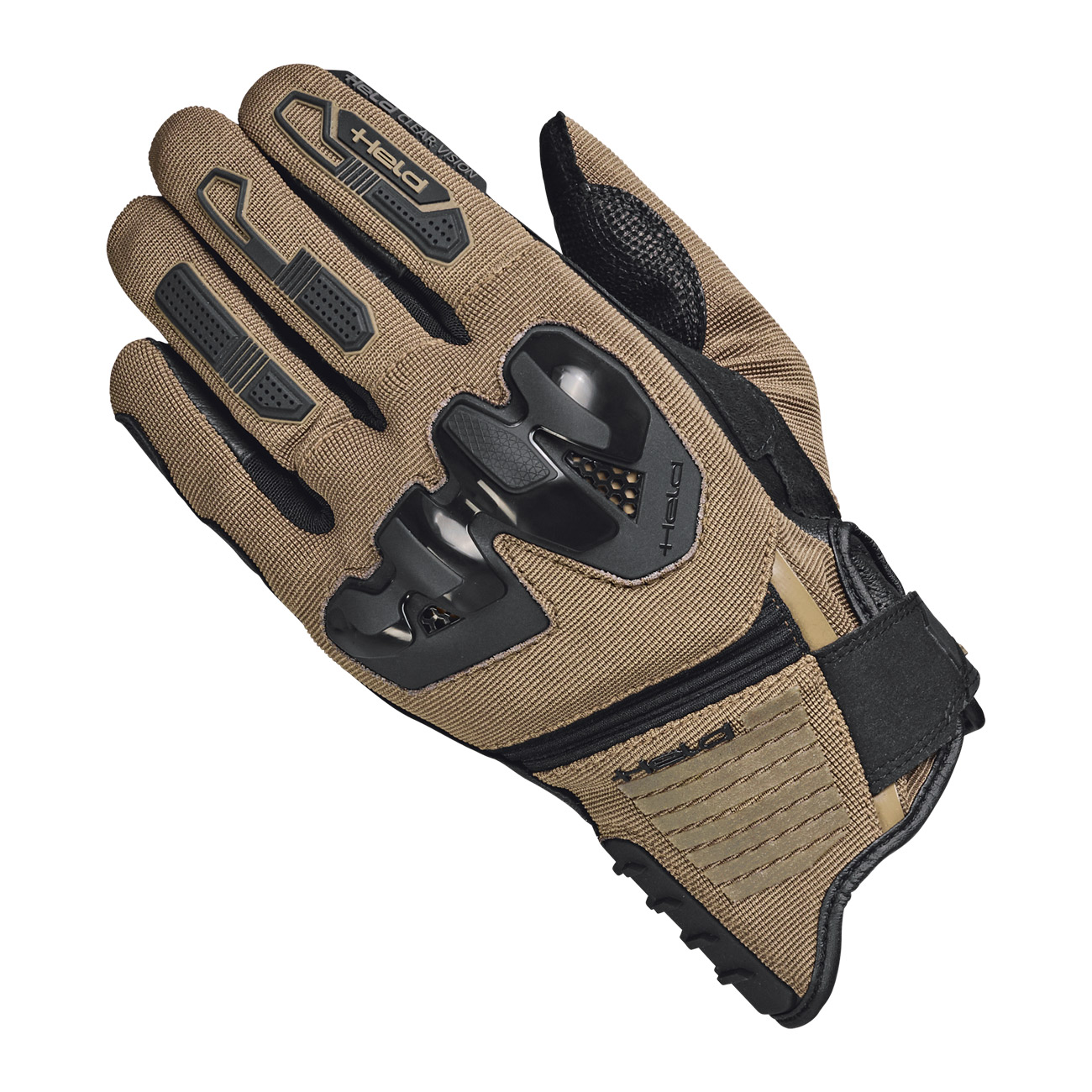 HELD Sambia 2, Motorhandschoenen zomer heren, Zand
