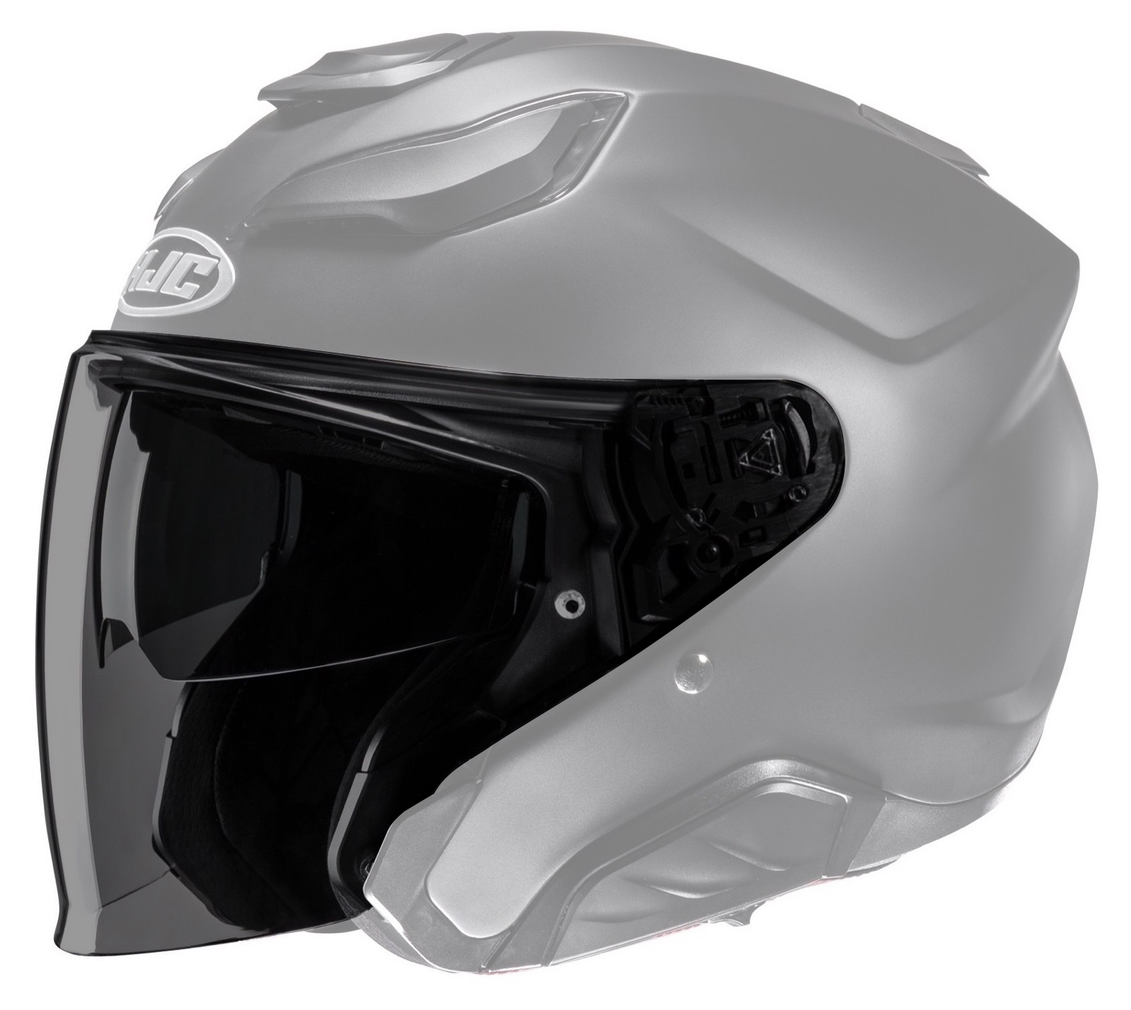 HJC Vizier HJ-43 Pinlock voorbereid, Vizieren en Pinlocks, Licht getint