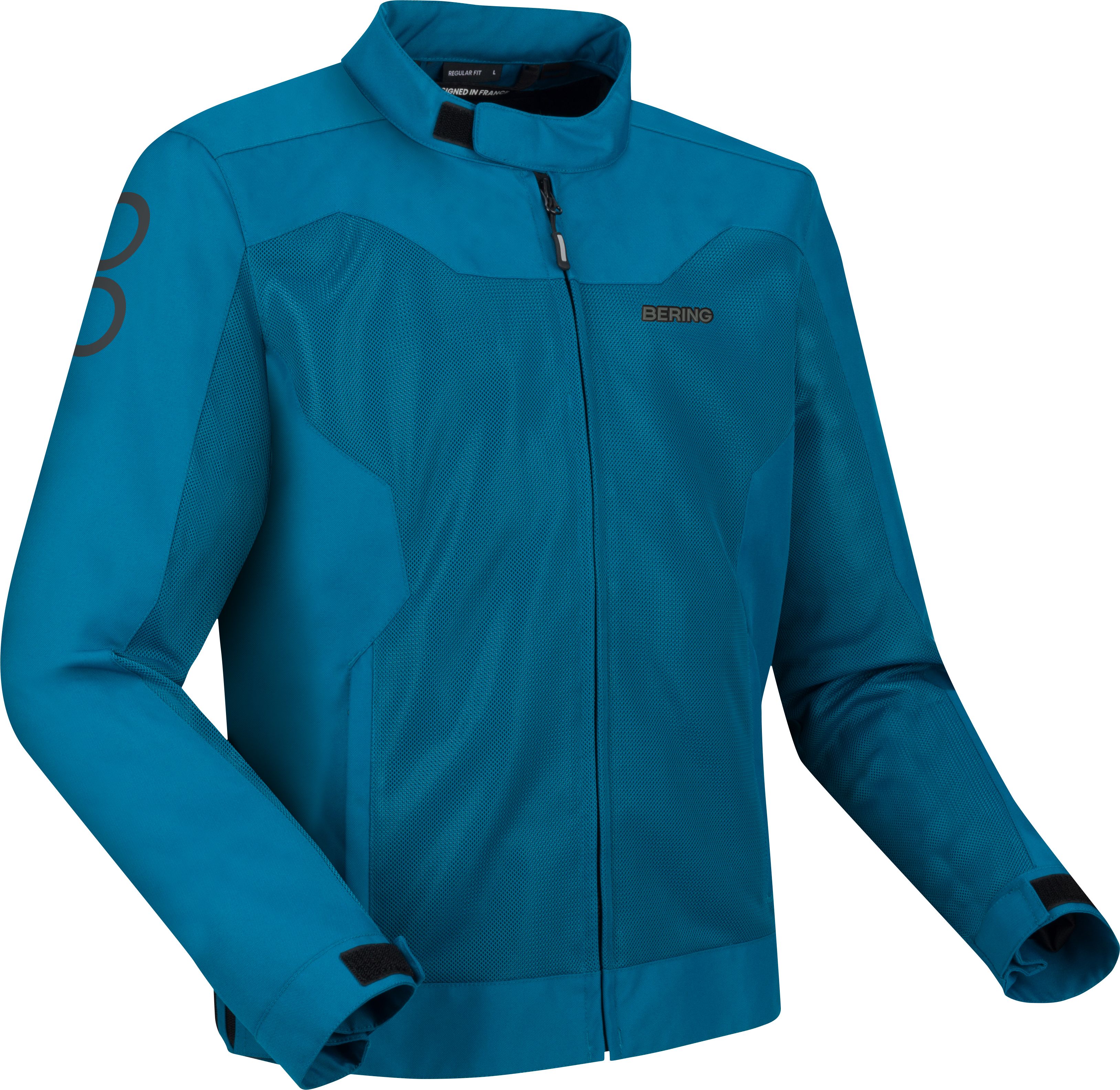 BERING Alias Jacket, Doorwaai motorjas heren, Blauw