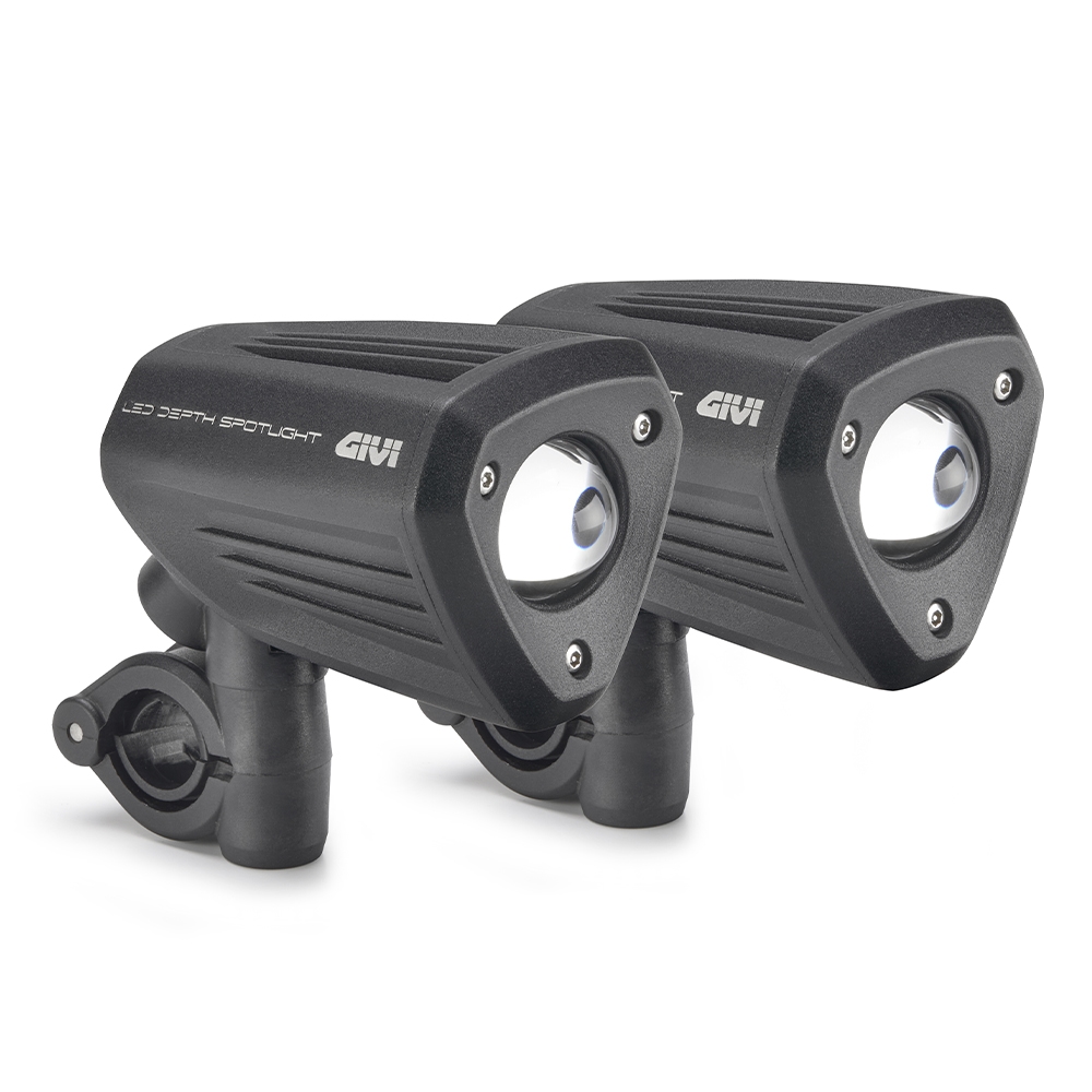 GIVI Projecteurs LED S312, Anti-brouillard et pour la moto