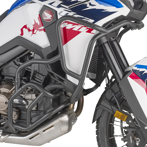 GIVI Pare-carter, Crash bars pour la moto, TNH1209 Acier revêtu de poudre noire bas