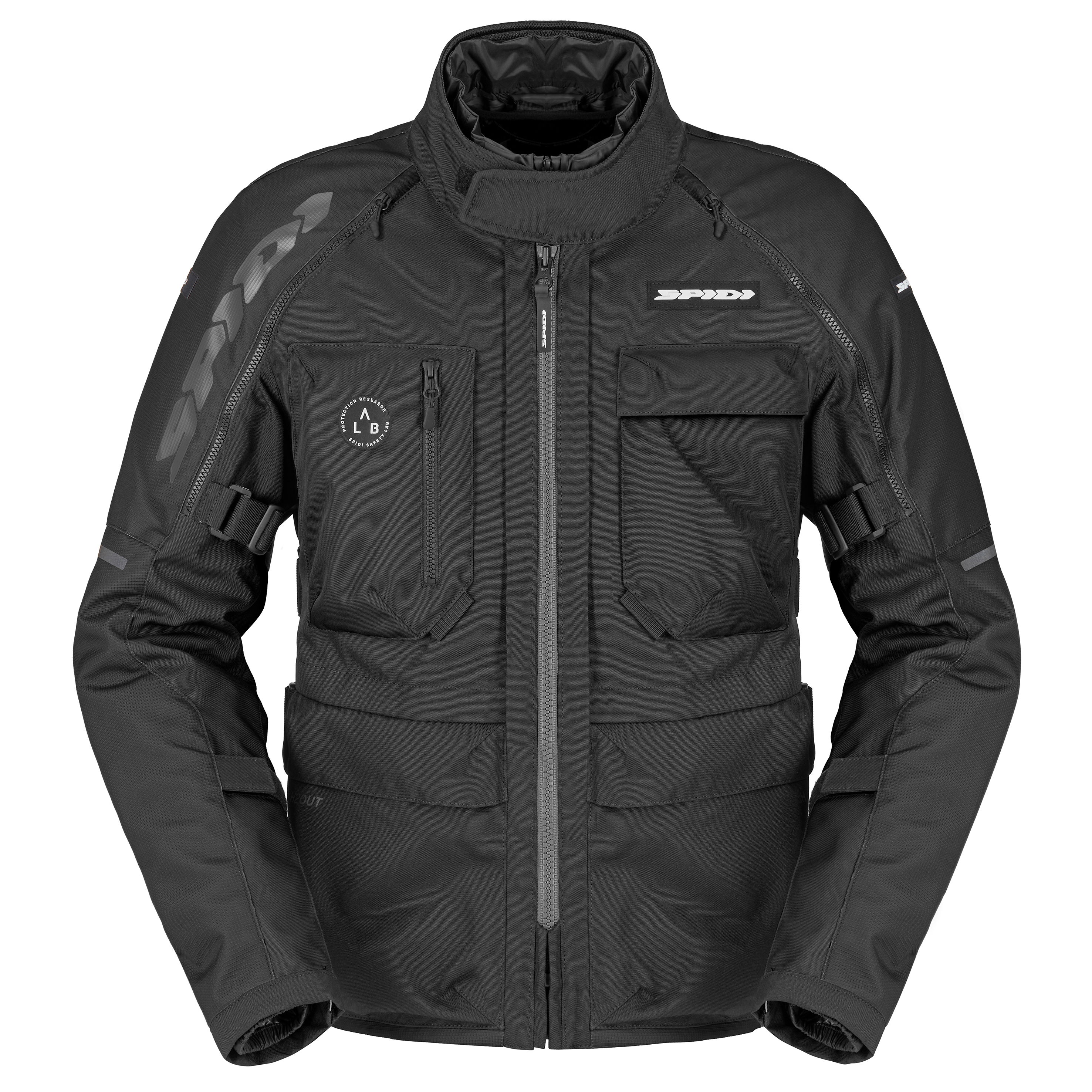SPIDI Crossmaster 2 H2Out, Textiel motorjas heren, Zwart