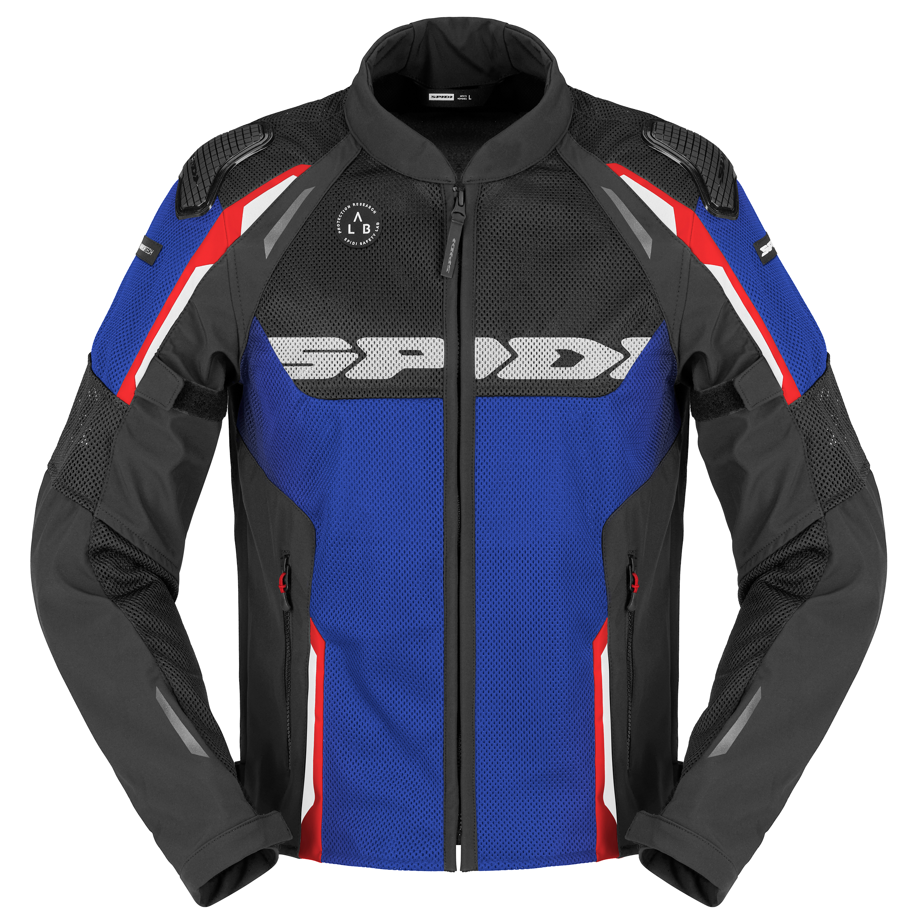 SPIDI Race Warrior 2 Net, Doorwaai motorjas heren, Blauw