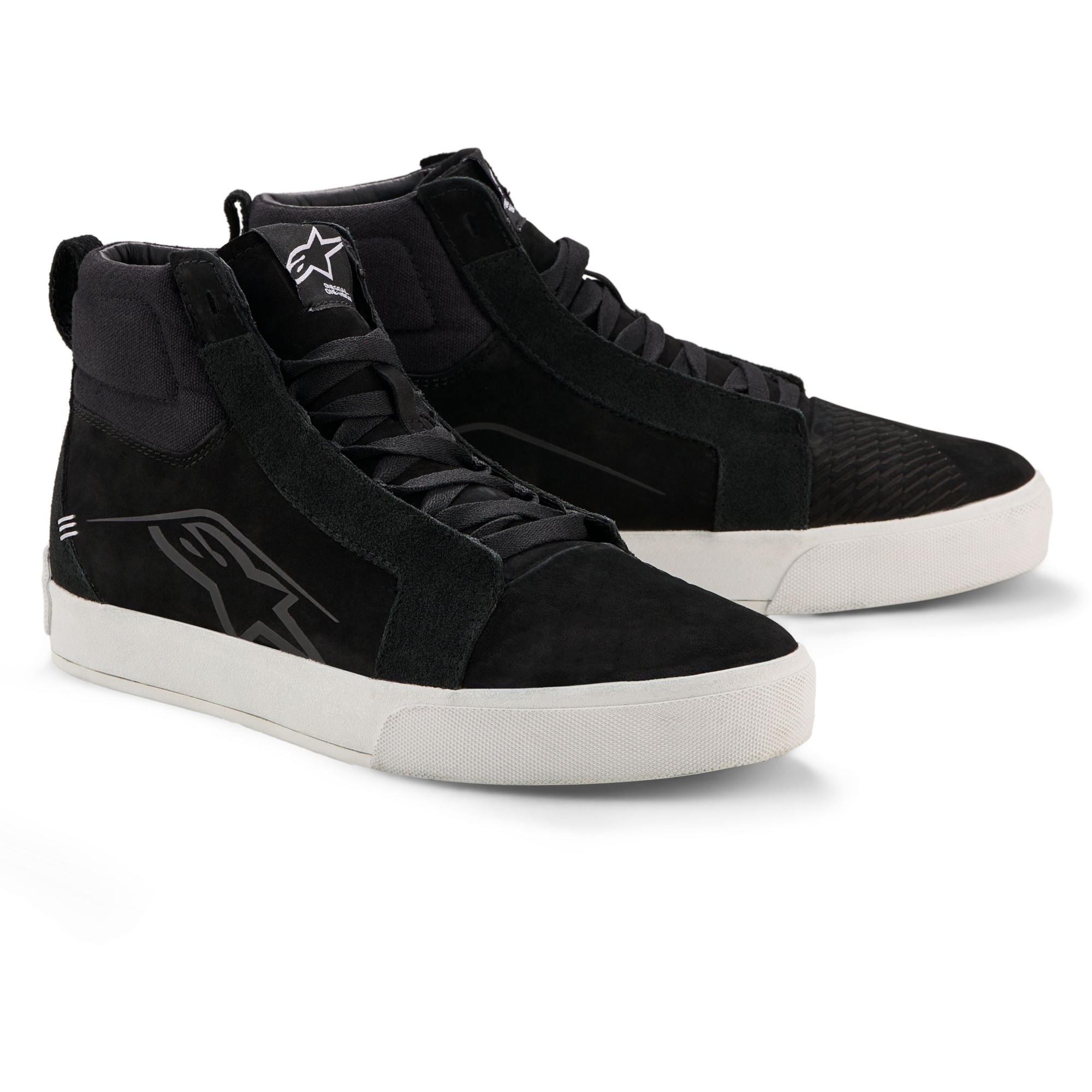 ALPINESTARS Ride-63 Leather Shoes, Motorschoenen heren, Zwart-Wit