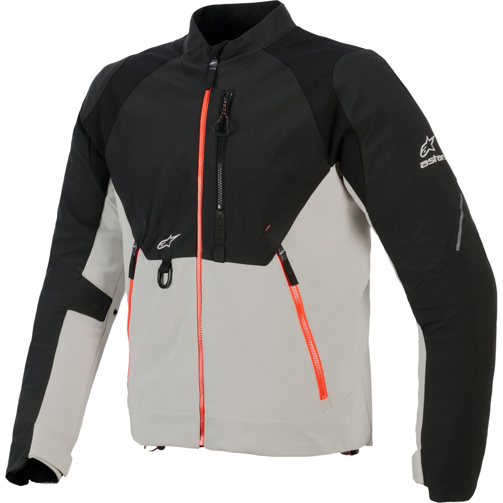 ALPINESTARS Provoke Jacket, Sweater moto kevlar hommes, Noir-Gris Métal