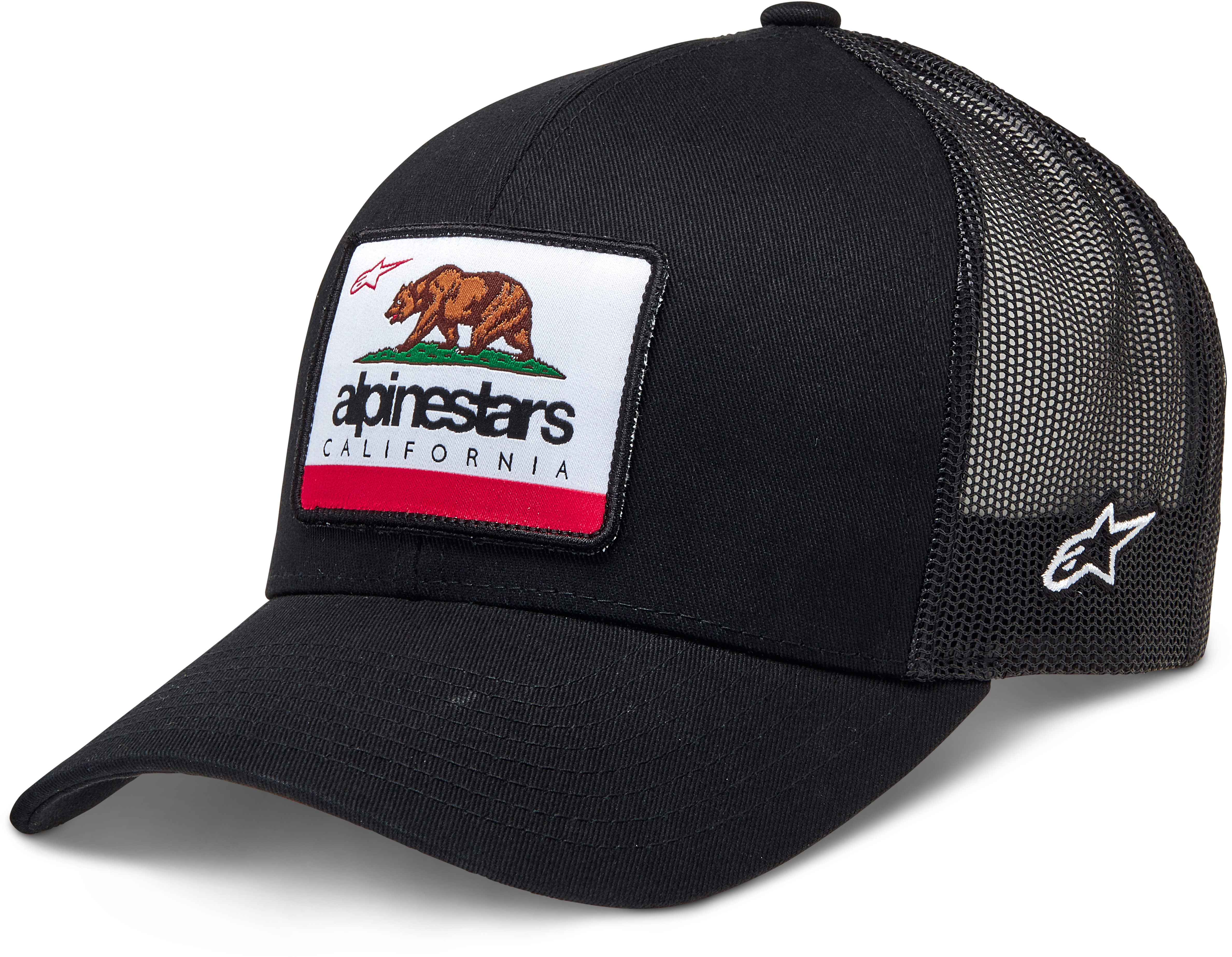 Alpinestars Unisex Noir Casquette Trucker Cali By - Image 3