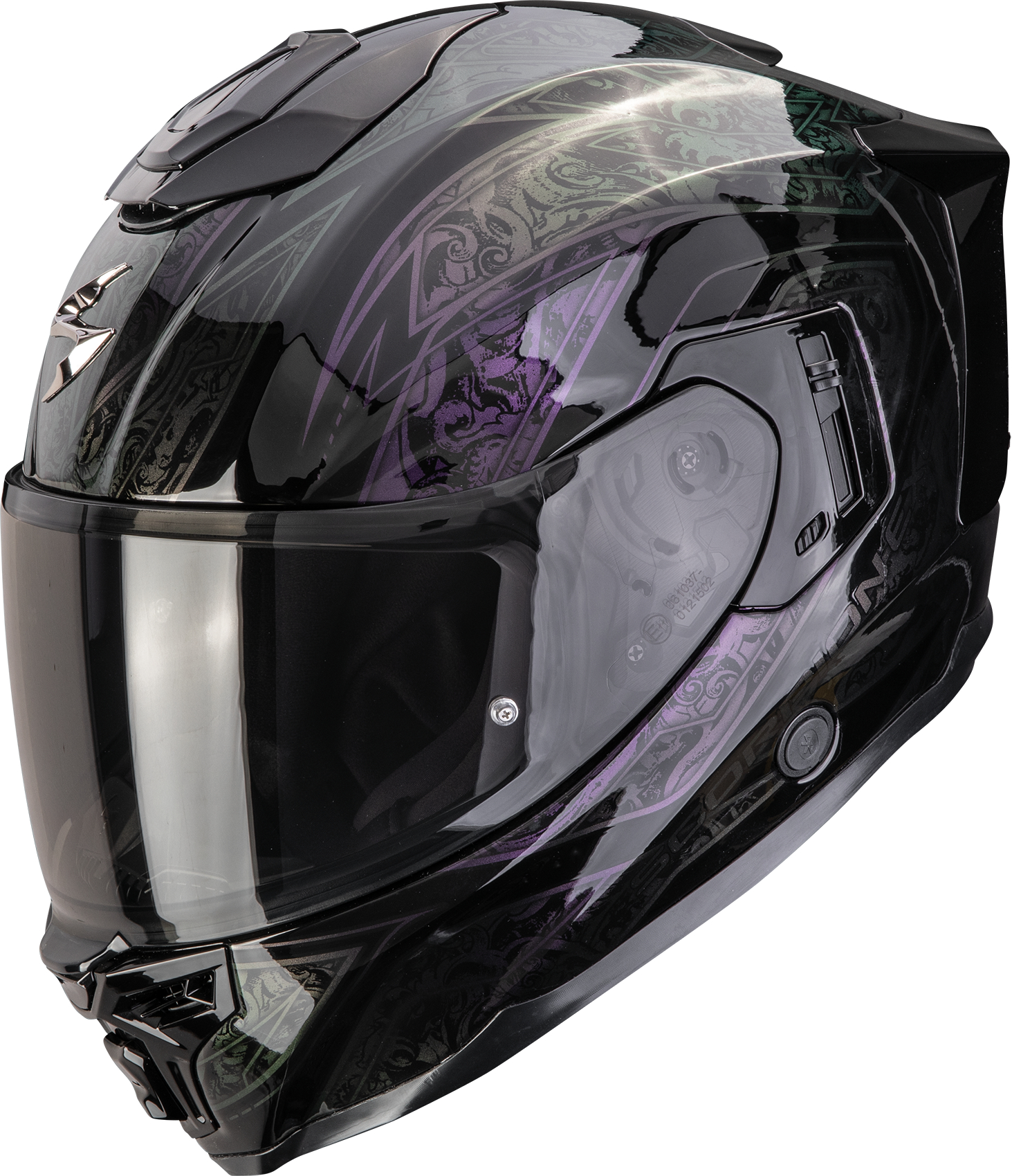 SCORPION EXO-1500 Air Fantasy, Full-face helmet, Black Chameleon