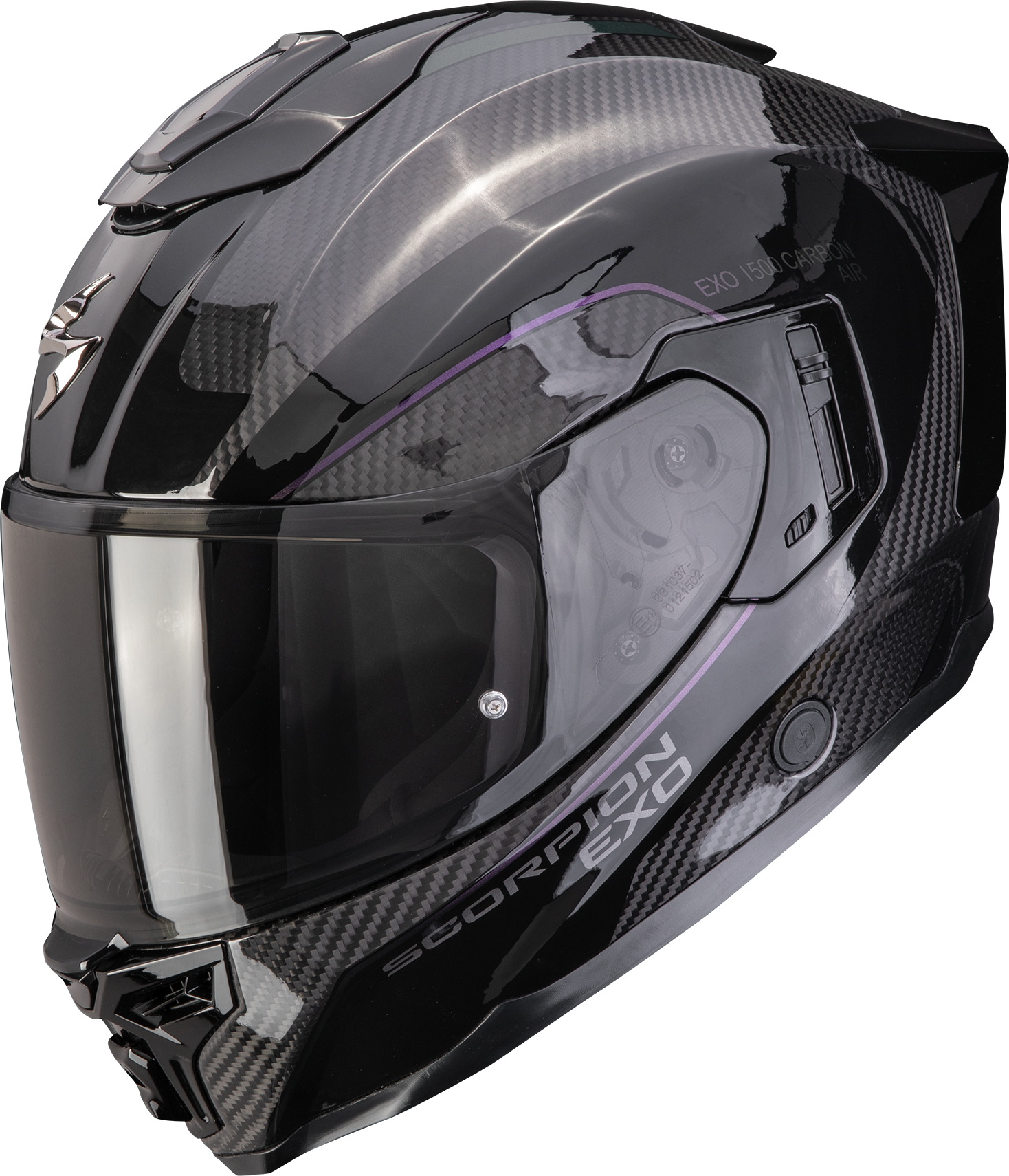 SCORPION EXO-1500 Air Carbon Mundi, Integraalhelm, Zwart-Kameleon
