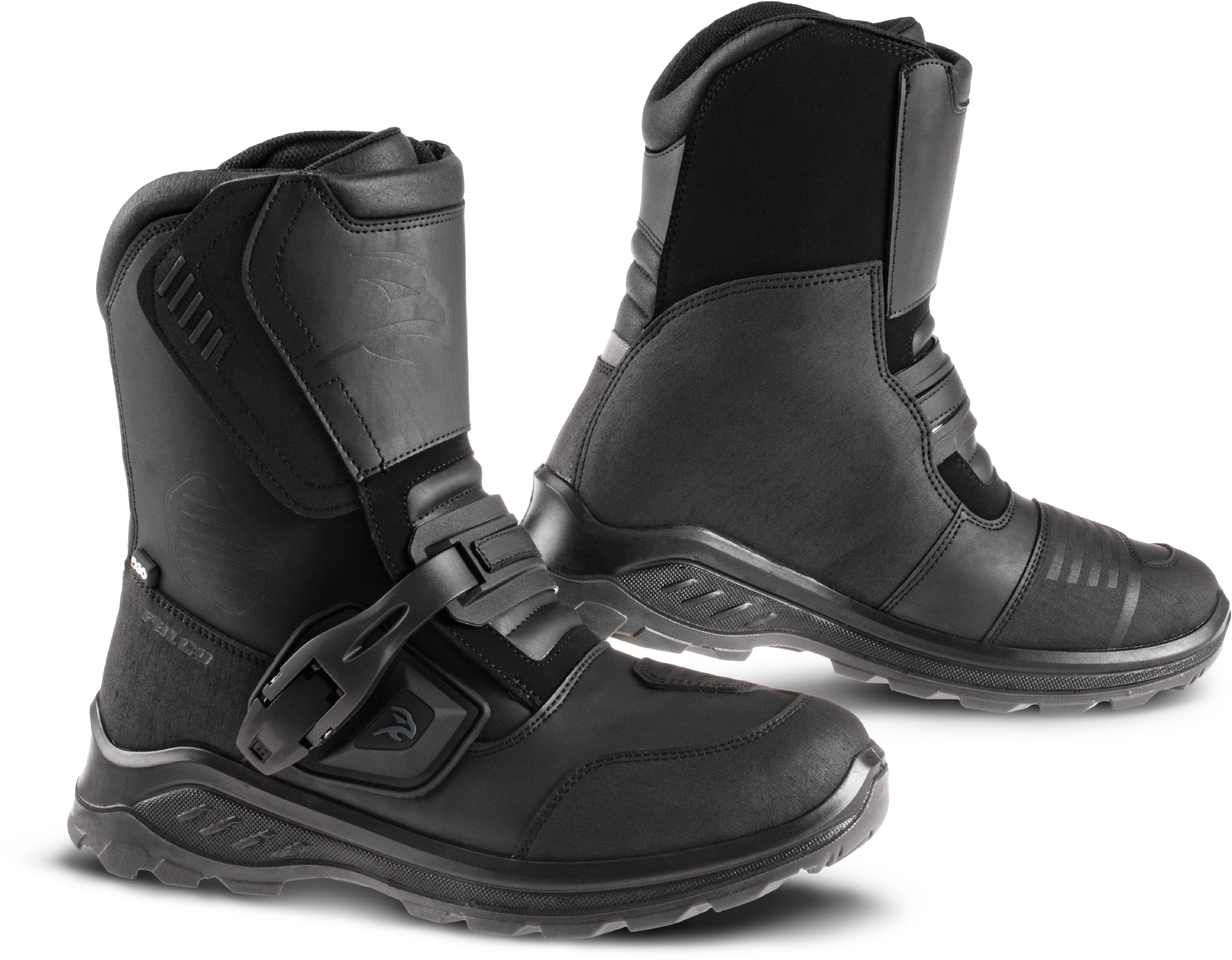 GIANNI FALCO Marshall 2, Adventure motorlaarzen, Zwart