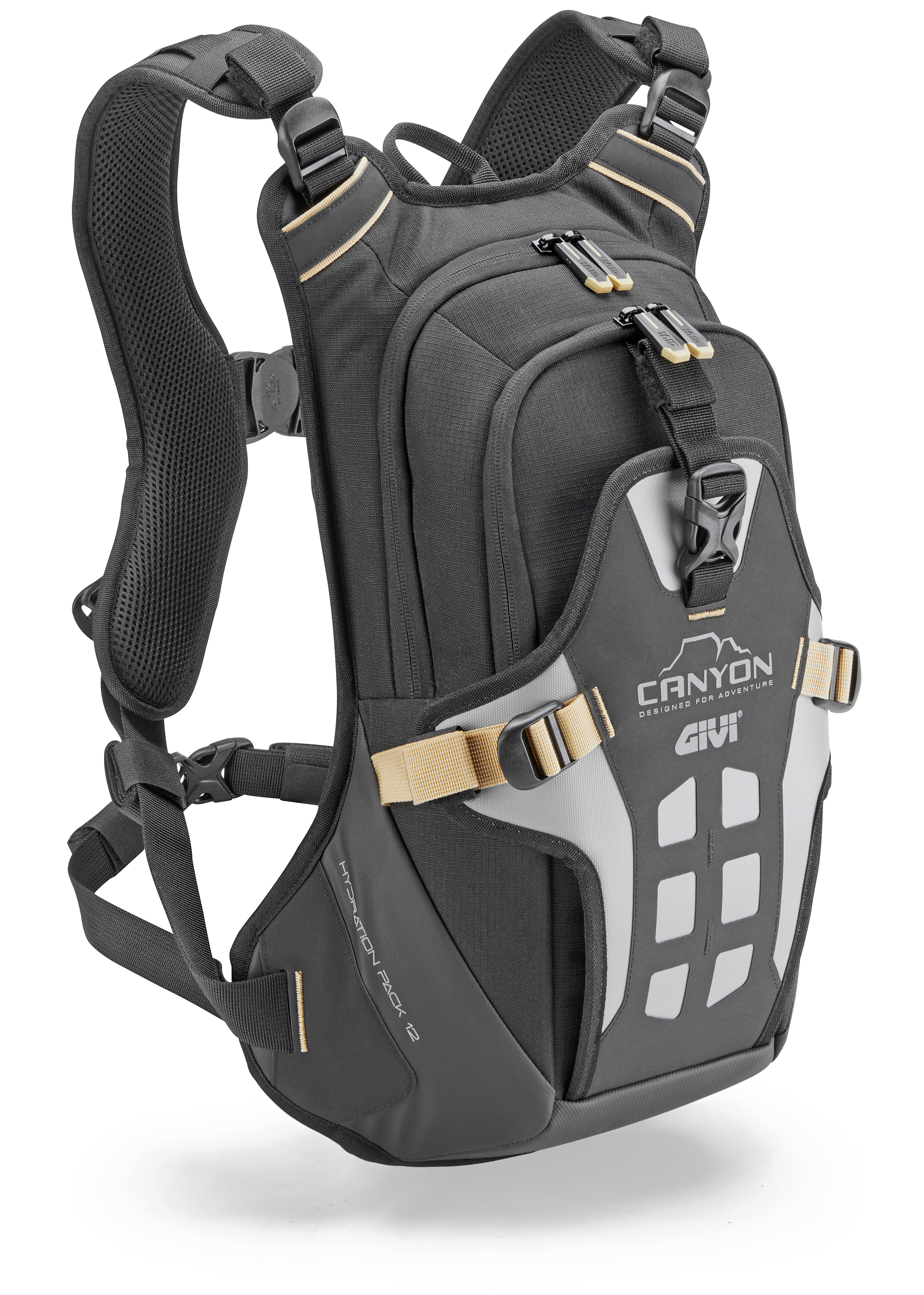 GIVI Canyon GRT731, Motorrugzak, Enduro 12l Zwart