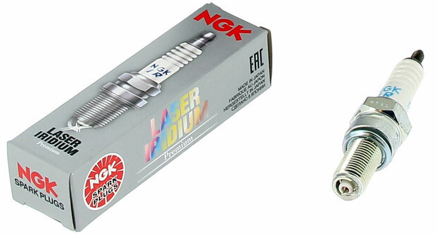 NGK Bougie, Bougies voor moto en scooter, MAR8AI-10DS laser iridium