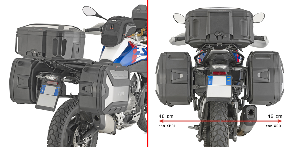 GIVI PLO_MK Zijkofferhouders, Motorspecifieke bagage, PLO5155MK