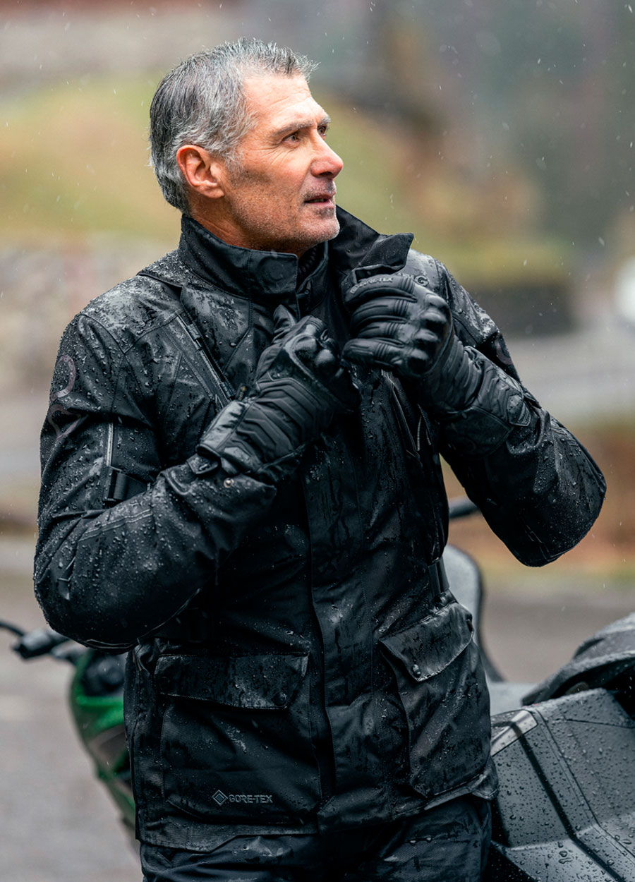 ALPINESTARS RX-5 Drystar Jacket Black-Anthracite - Men's textile