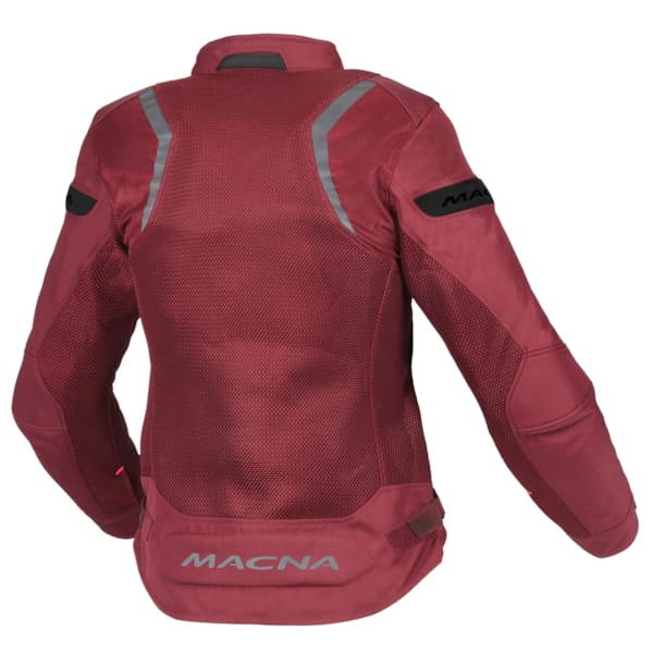 MACNA Velotura Lady Dark red Women's summer motorcycle jacket