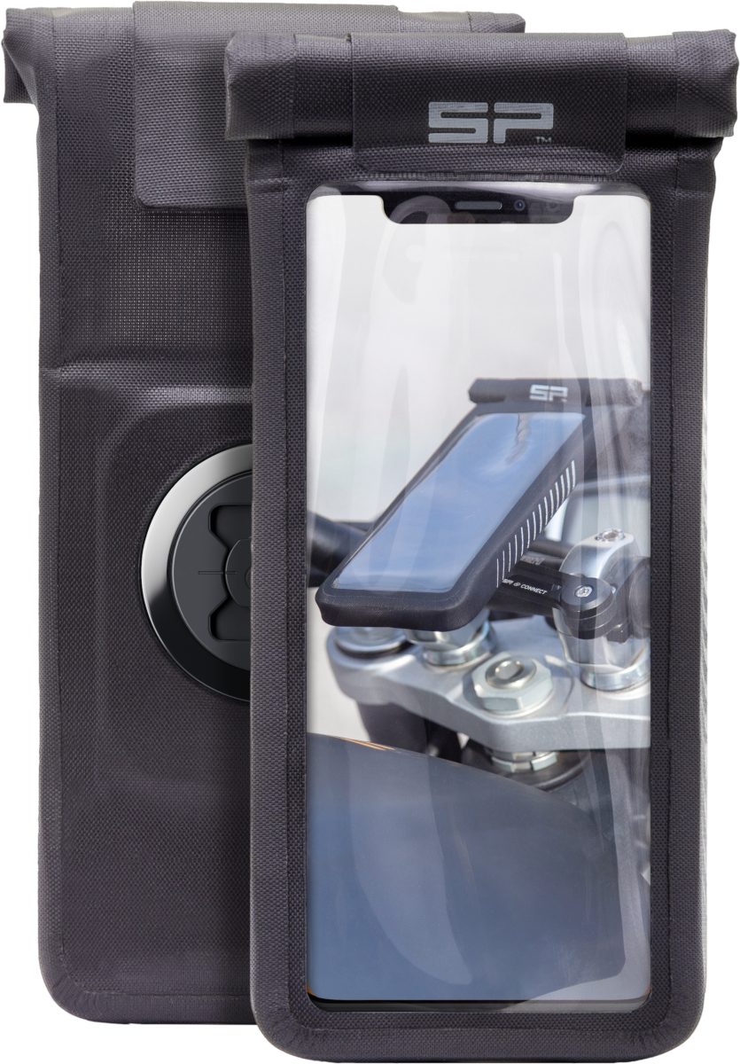 SP CONNECT Moto Bundle Universal Phone Case L Noir - Support
