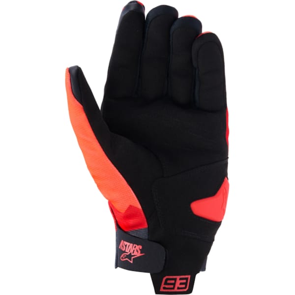 ALPINESTARS Reef V2 Gloves MM93 Rouge Fluo-Rouge Vif-Noir - Gants moto ...