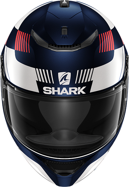 Casque moto Shark Spartan Blank rouge