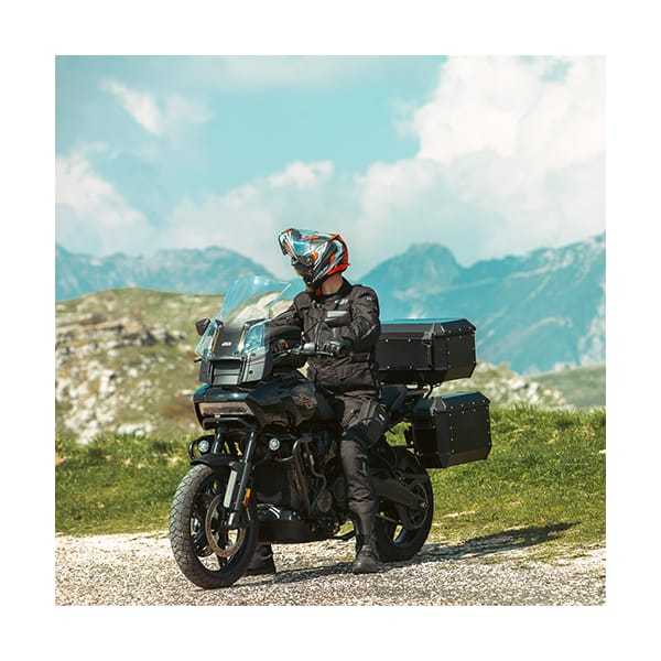 GIVI DLM36 Trekker Dolomiti set valises Aluminium Noir - Top case et valise  moto