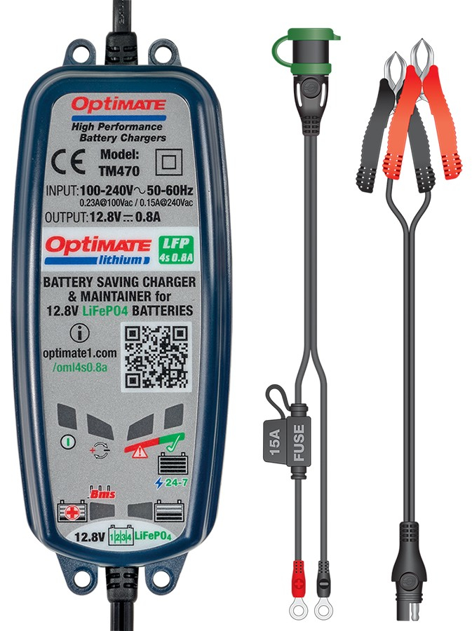 Connecteur de charge batterie OPTIMATE O-11