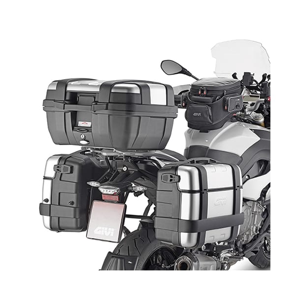 Coffre Givi Maxia pour moto, sans support, 2 clés incluses
