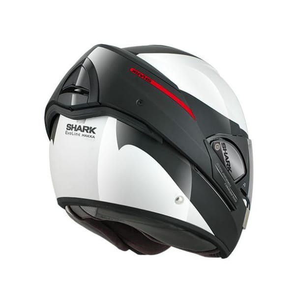 Casque Jet Vintage EOLE Casque Jet NEW STANDARD Blanc & Rouge Sans Visière Casque Jet Vintage EOLE Casque Jet NEW STANDARD Blanc & Rouge Sans Visière