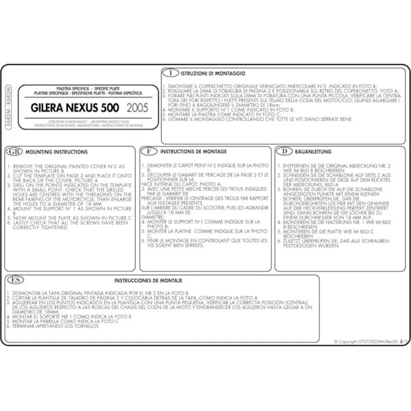 Montage instructies E682M -3