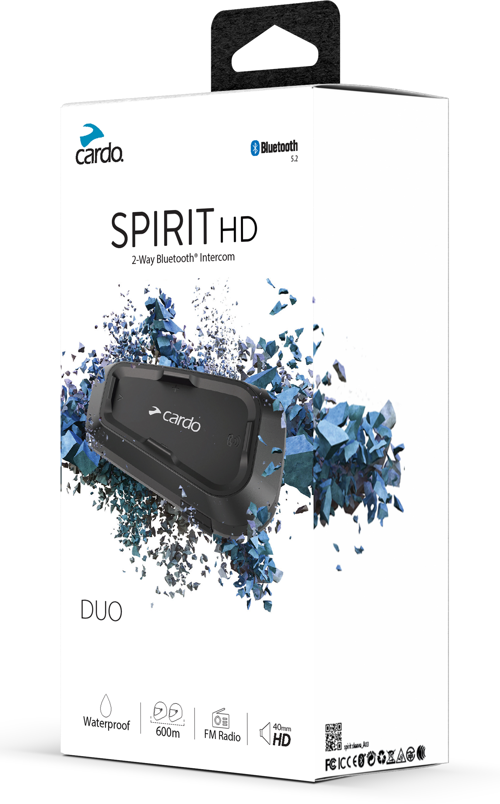 Intercomunicador Cardo Spirit HD Duo